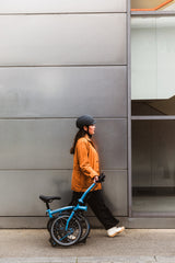 Faltrad Brompton C Line Low Cloud Metallic 12-Gang