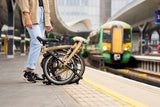 Faltrad Brompton C Line Mid Dune Sand 12-Gang