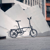 Faltrad Brompton C Line Mid Matt Black 12-Gang
