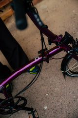 Faltrad Brompton C Line Low Amethyst Lacquer 12-Gang