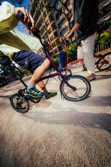 Faltrad Brompton C Line Low Amethyst Lacquer 12-Gang