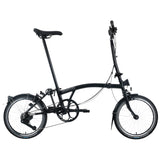 Faltrad Brompton C Line High Matt Black 12-Gang