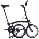 Faltrad Brompton C Line High Matt Black 12-Gang