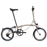 Faltrad Brompton C Line High Dune Sand 12-Gang