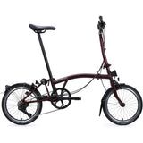 Faltrad Brompton C Line High Red Plum 12-Gang