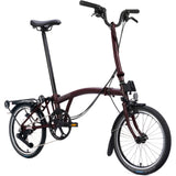 Faltrad Brompton C Line High Red Plum 12-Gang