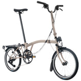 Faltrad Brompton C Line High Dune Sand 12-Gang