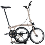 Faltrad Brompton C Line High Dune Sand 12-Gang