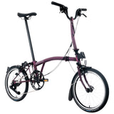 Faltrad Brompton C Line Low Amethyst Lacquer 12-Gang