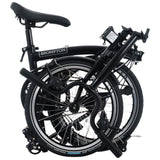 Faltrad Brompton C Line High Matt Black 12-Gang