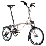 Faltrad Brompton C Line Mid Dune Sand 12-Gang