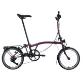 Faltrad Brompton C Line Low Amethyst Lacquer 12-Gang