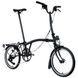 Faltrad Brompton C Line Mid Matt Black 12-Gang