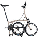 Faltrad Brompton C Line Mid Dune Sand 12-Gang