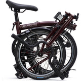 Faltrad Brompton C Line High Red Plum 12-Gang