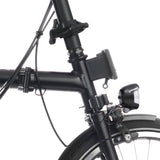 Faltrad Brompton C Line Mid Matt Black 12-Gang
