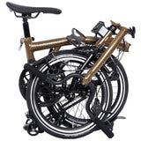 Faltrad Brompton P Line High Bronze Sky 12-Gang
