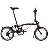 Faltrad Brompton C Line Low Red Plum 12-Gang