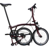 Faltrad Brompton C Line Low Red Plum 12-Gang