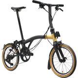 SOLD OUT Faltrad Brompton T Line Ceratech Cobalt Black 12 Speed
