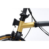 SOLD OUT Faltrad Brompton T Line Ceratech Cobalt Black 12 Speed