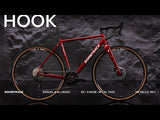 Gravelbike Bombtrack Hook Metallic Red